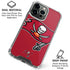 NFL Tampa Bay Buccaneers Large Logo iPhone 16 Pro Clear Case